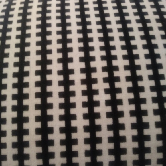 Black and White Decorative Pillow - Picture 2 of 2